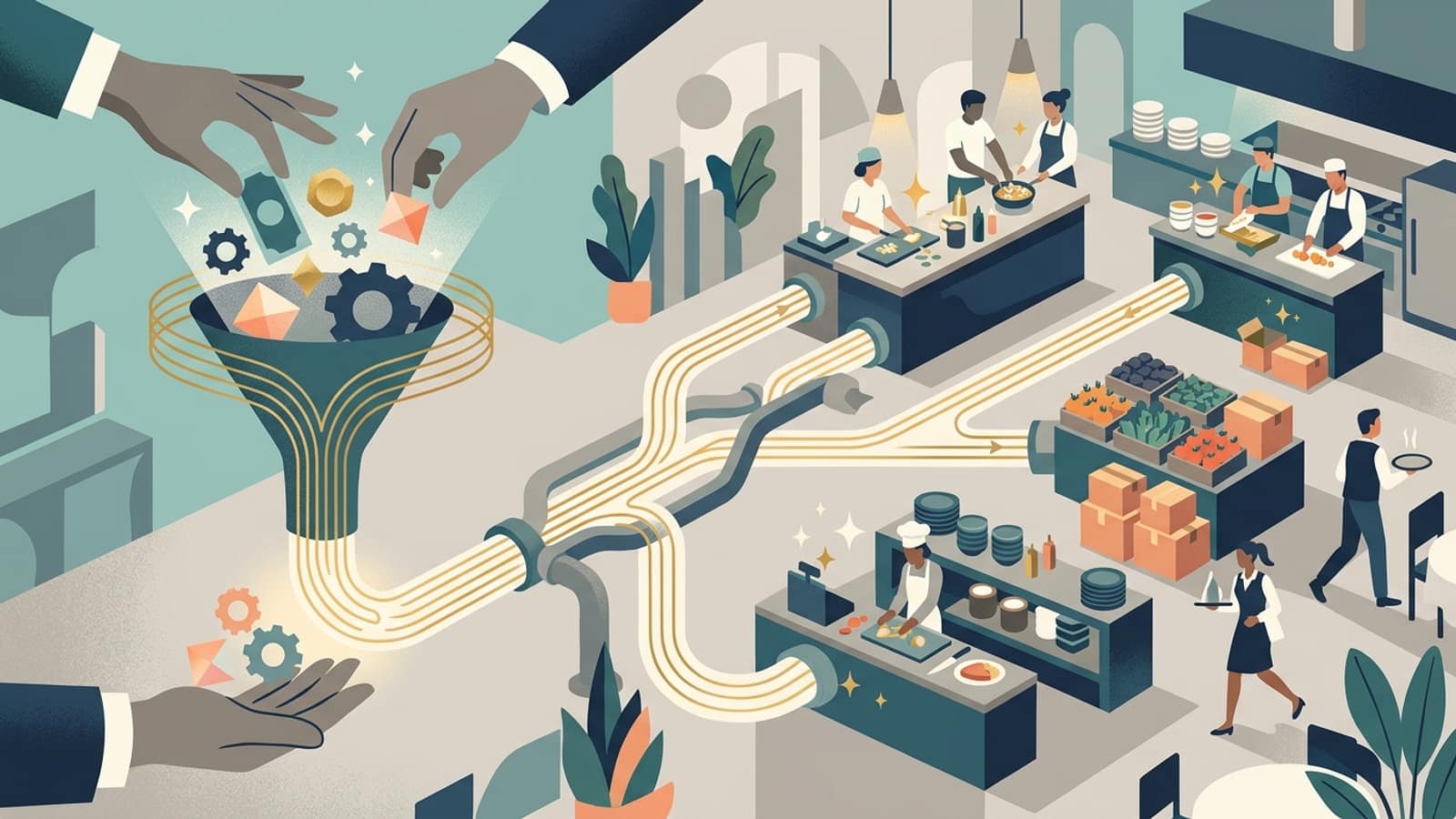 Illustration: Restaurant Working Capital: Funding Day-to-Day Operations