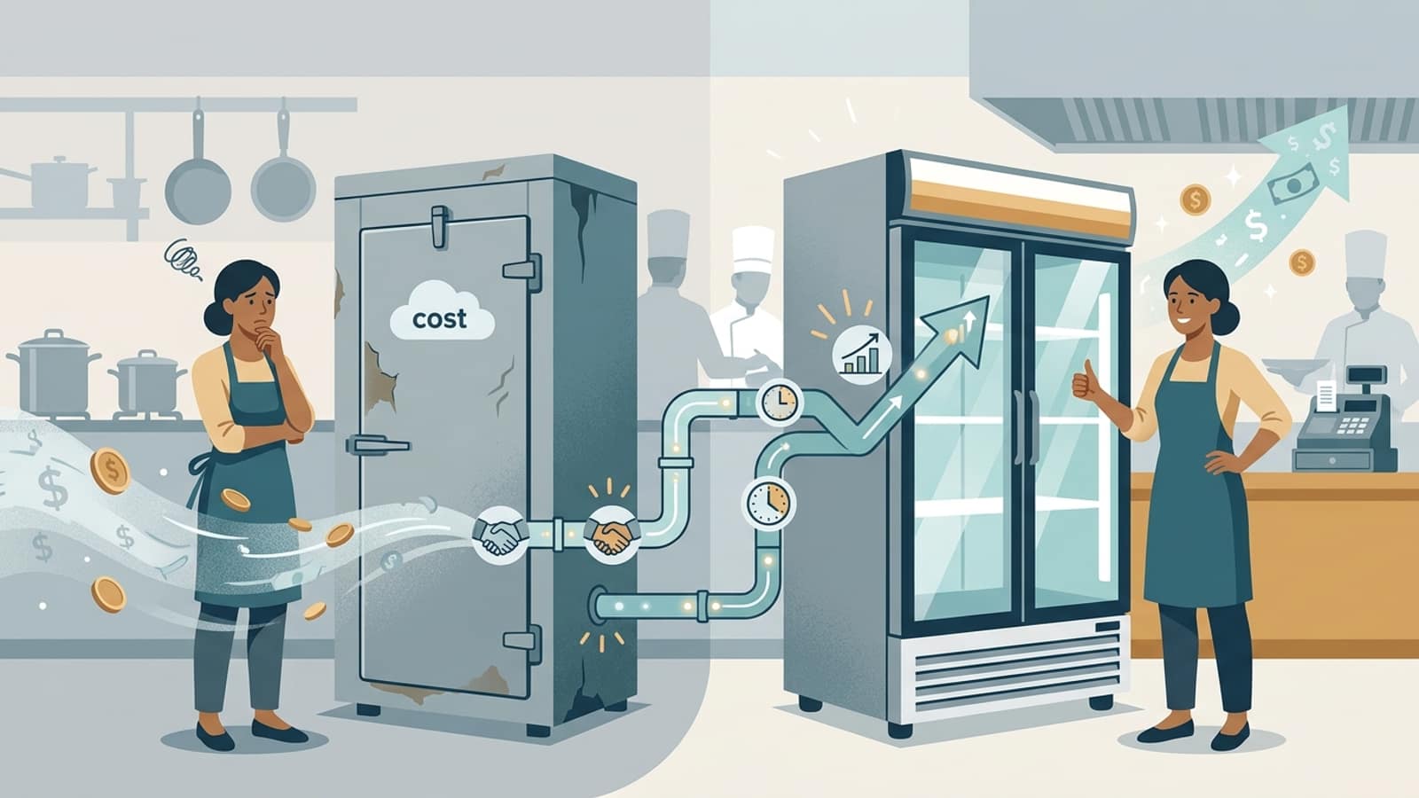 Illustration: Walk-In Cooler Financing: Cost, Terms & How to Qualify